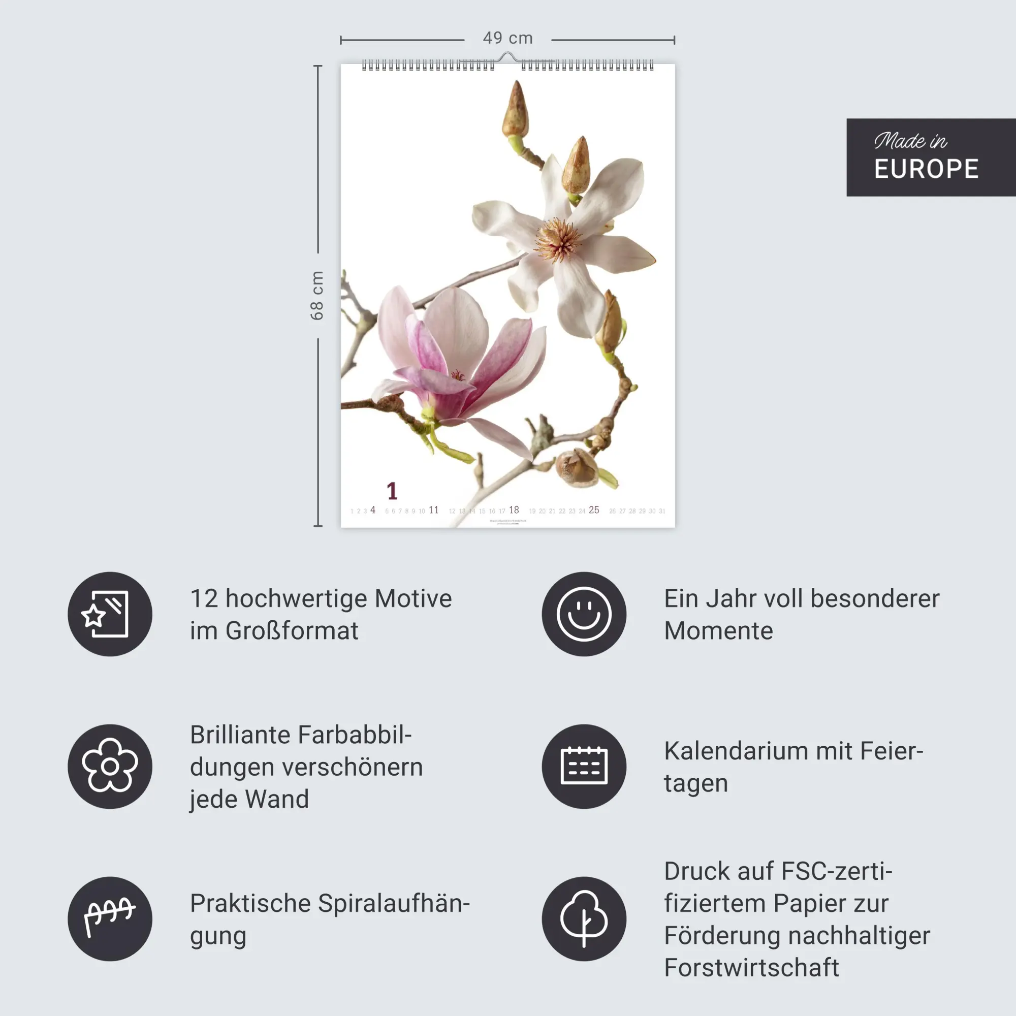 Bild: 9783839901649 | Blütenbilder Kalender 2026 | Sibylle Pietrek | Kalender | 14 S. | 2026