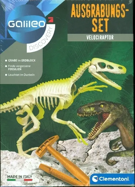 Cover: 8005125591749 | Ausgrabungs-Set Velociraptor (Experimentierkasten) | Spiel | Kartonage