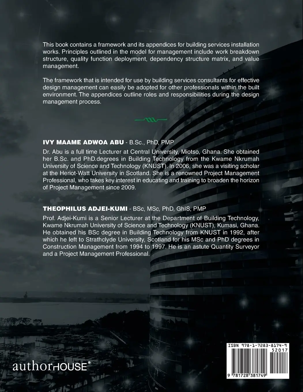 Rückseite: 9781728381749 | Design Management Framework | Ivy M. A. Abu (u. a.) | Taschenbuch