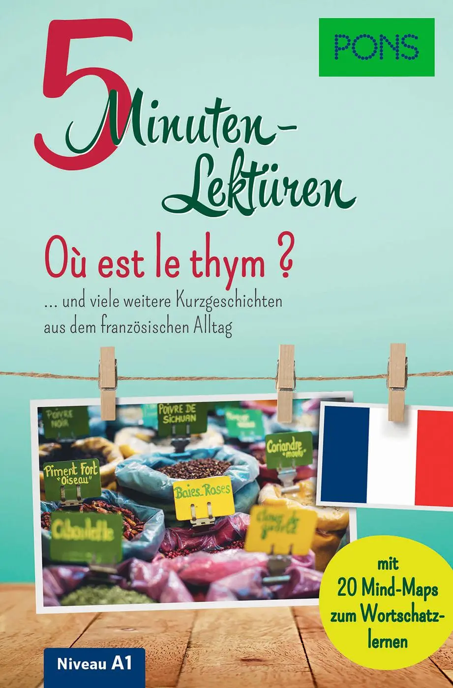 Cover: 9783125621749 | PONS 5-Minuten-Lektüren Französisch A1 - Où est le thym ? | Allais