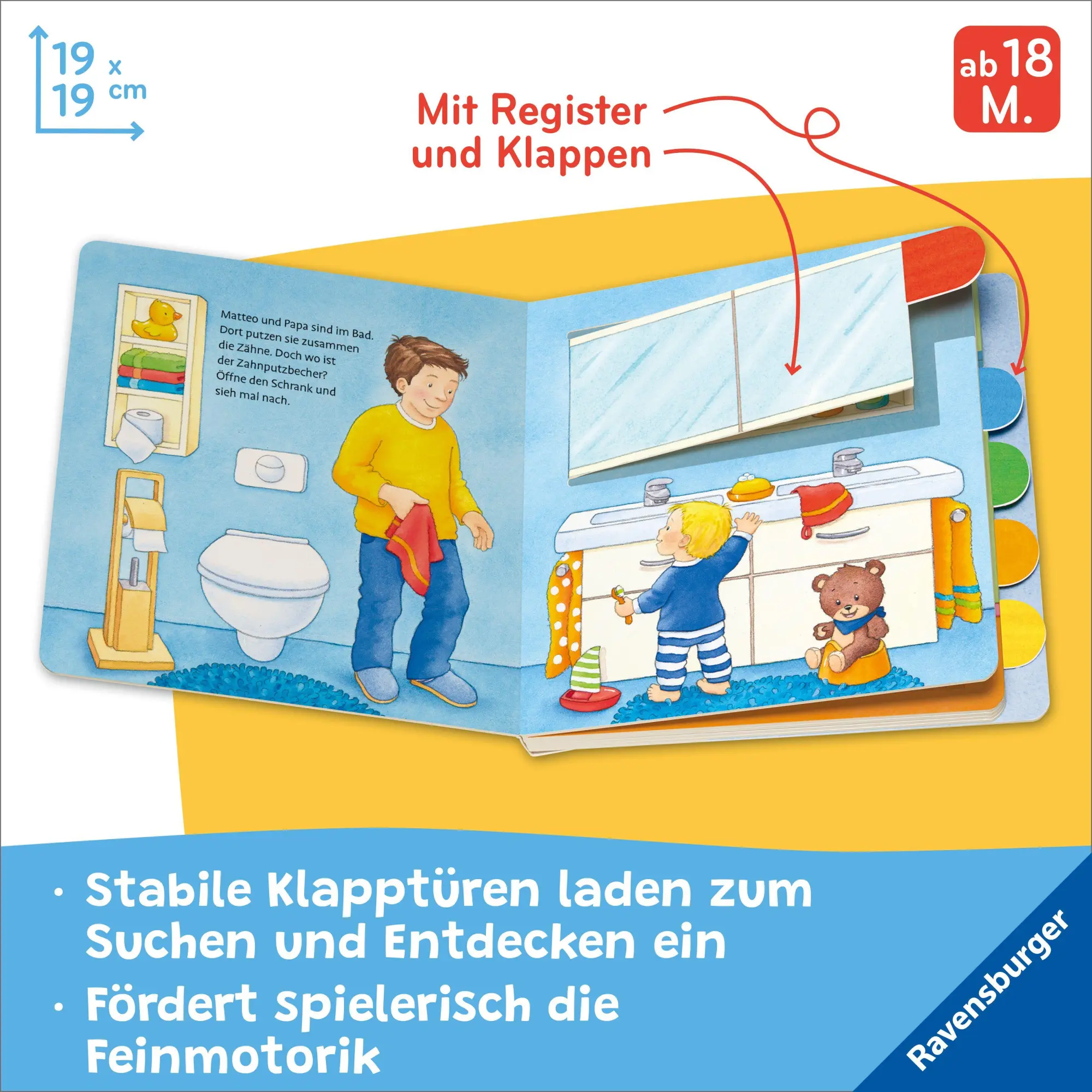 Bild: 9783473421749 | Mach auf! Schau rein! Zu Hause | Klara Tünner | Buch | 14 S. | Deutsch