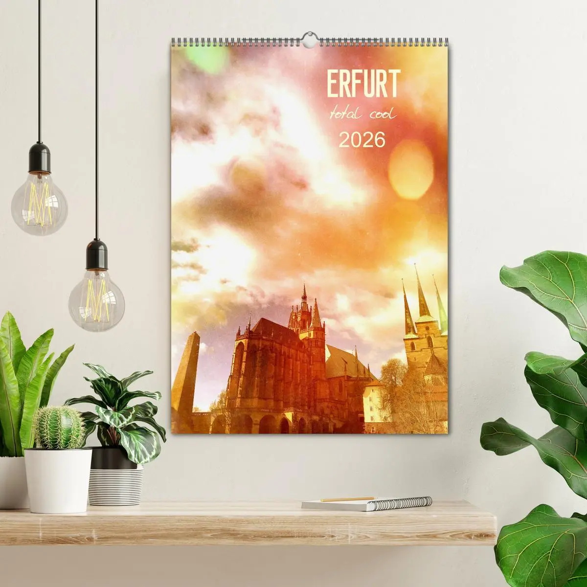 Bild: 9783516391749 | ERFURT total cool (Wandkalender 2026 DIN A2 hoch), CALVENDO...