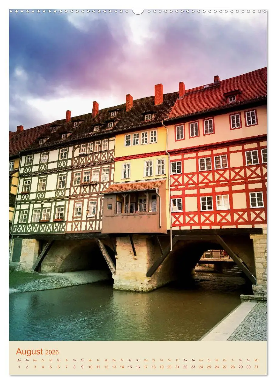 Bild: 9783516391749 | ERFURT total cool (Wandkalender 2026 DIN A2 hoch), CALVENDO...