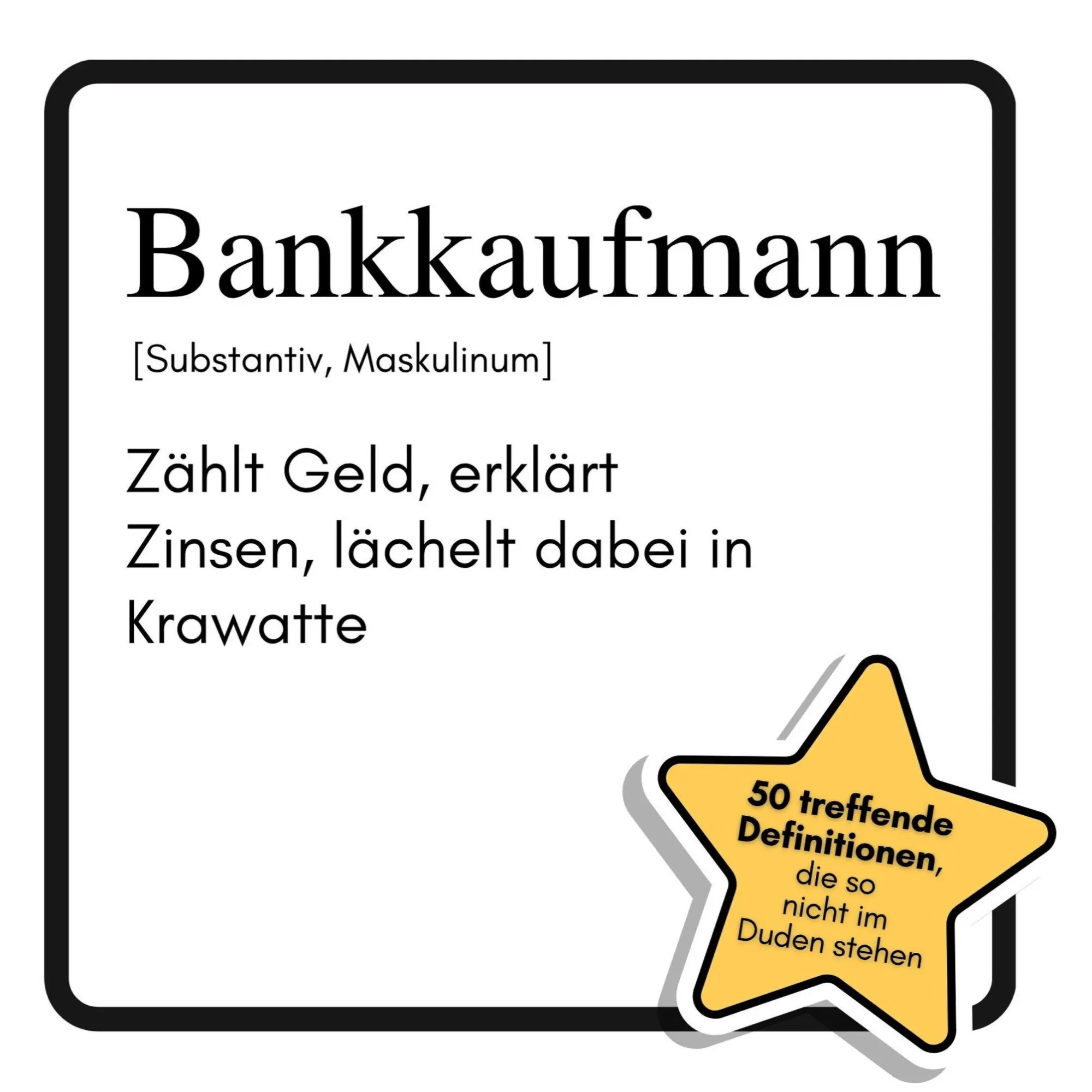 Cover: 9783759181749 | Bankkaufmann | Zählt Geld, erklärt Zinsen, lächelt dabei in Krawatte