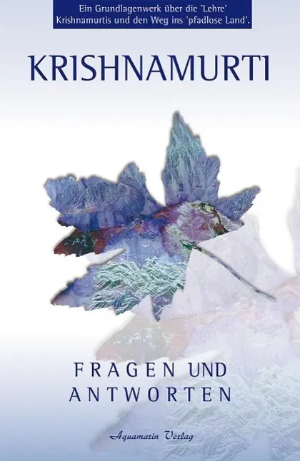 Cover: 9783894271749 | Fragen und Antworten | Jiddu Krishnamurti | Buch | 200 S. | Deutsch