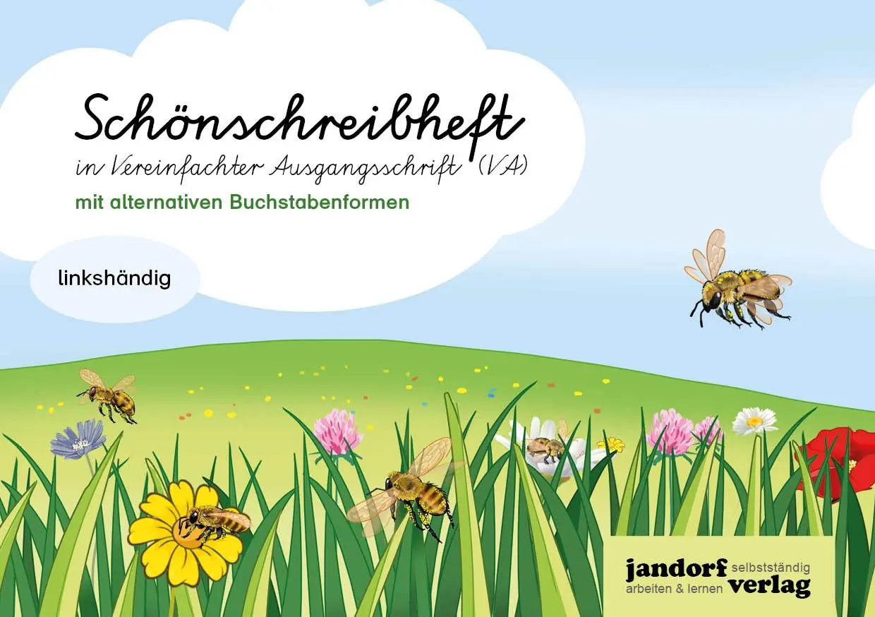 Cover: 9783960811749 | Schönschreibheft in VA - linkshändig - Vereinfachte Ausgangsschrift...