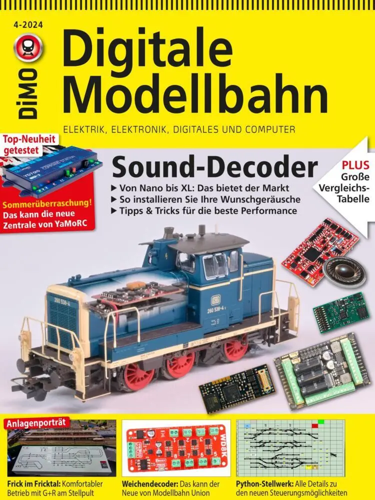 Cover: 9783987021749 | Sound-Decoder | Digitale Modellbahn 4/2024 | Broschüre | 80 S. | 2025