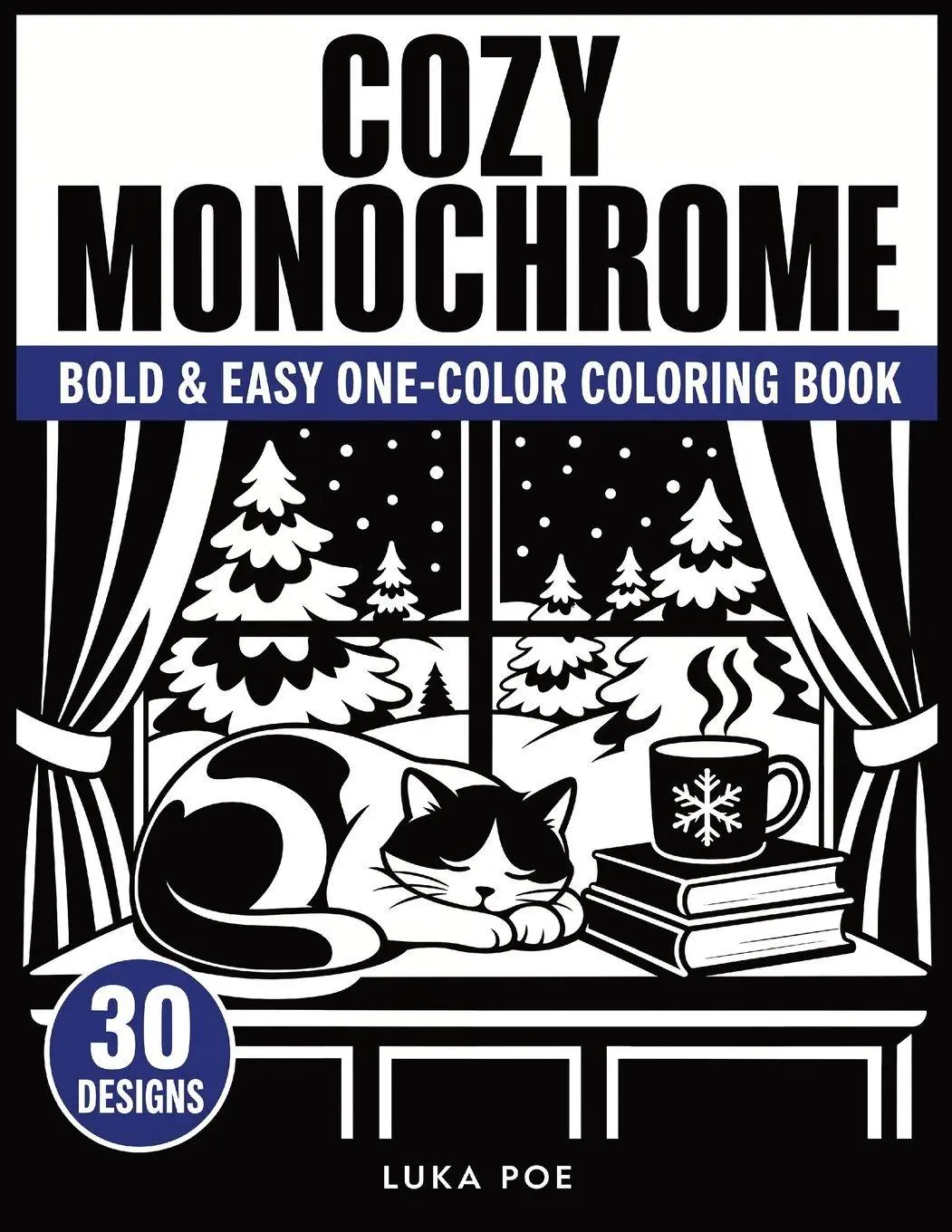 Cover: 9788368391749 | Cozy Monochrome | Luka Poe | Taschenbuch | One Pen Coloring | Englisch