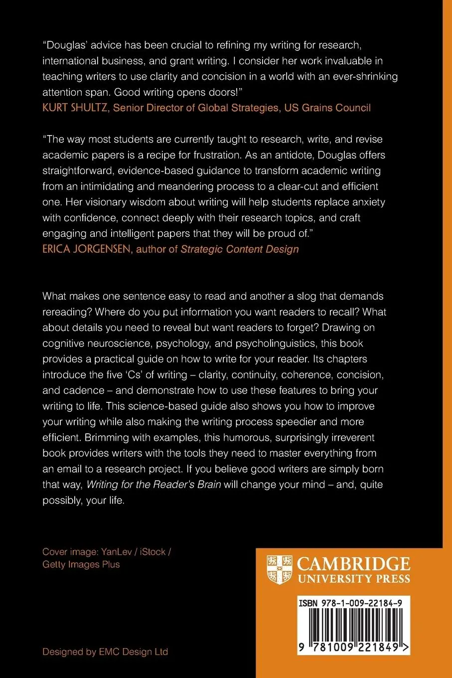 Rückseite: 9781009221849 | Writing for the Reader's Brain | Yellowlees Douglas | Taschenbuch