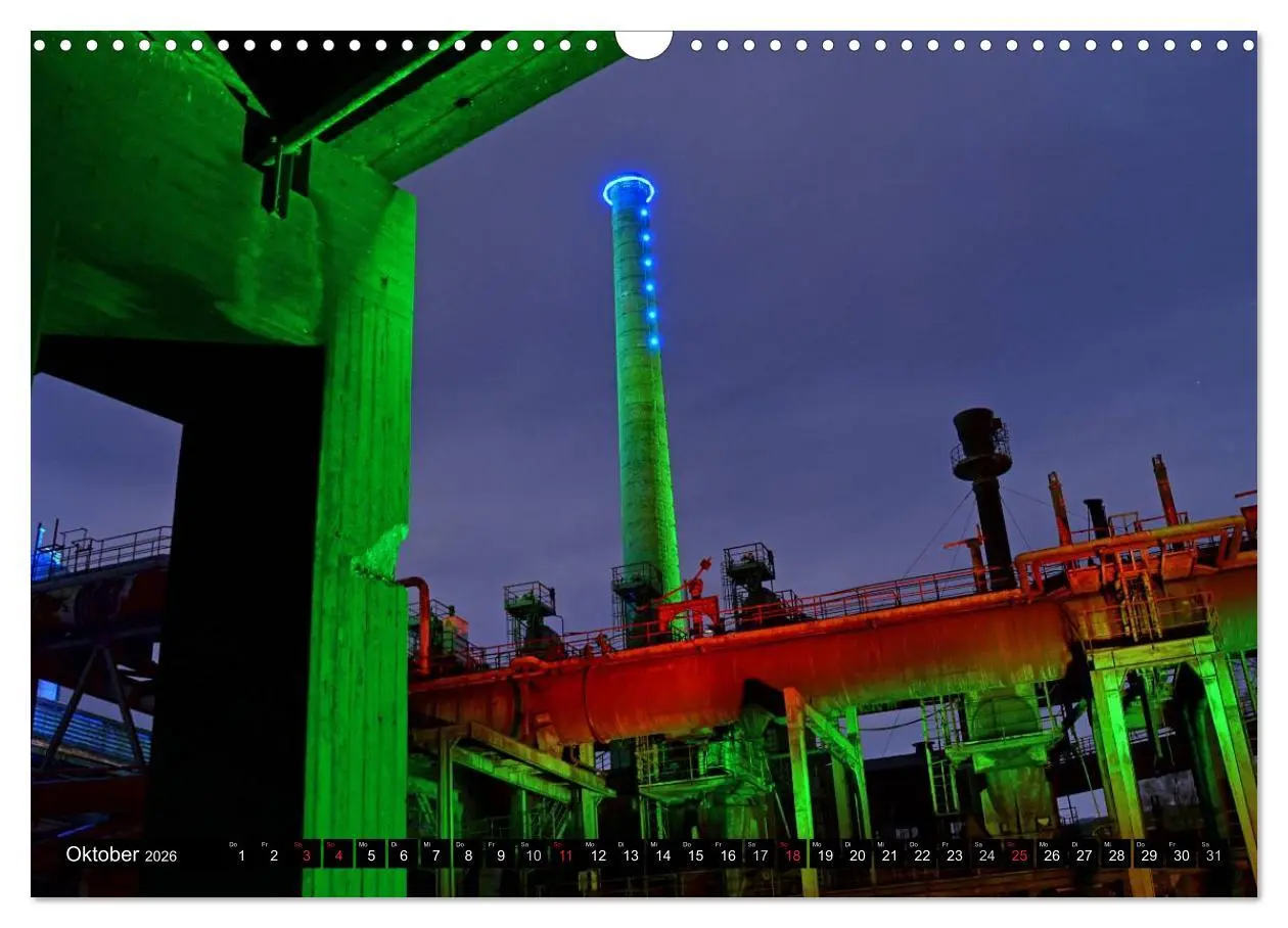 Bild: 9783516211849 | Industrie-Kultur 2026 (Wandkalender 2026 DIN A3 quer), CALVENDO...