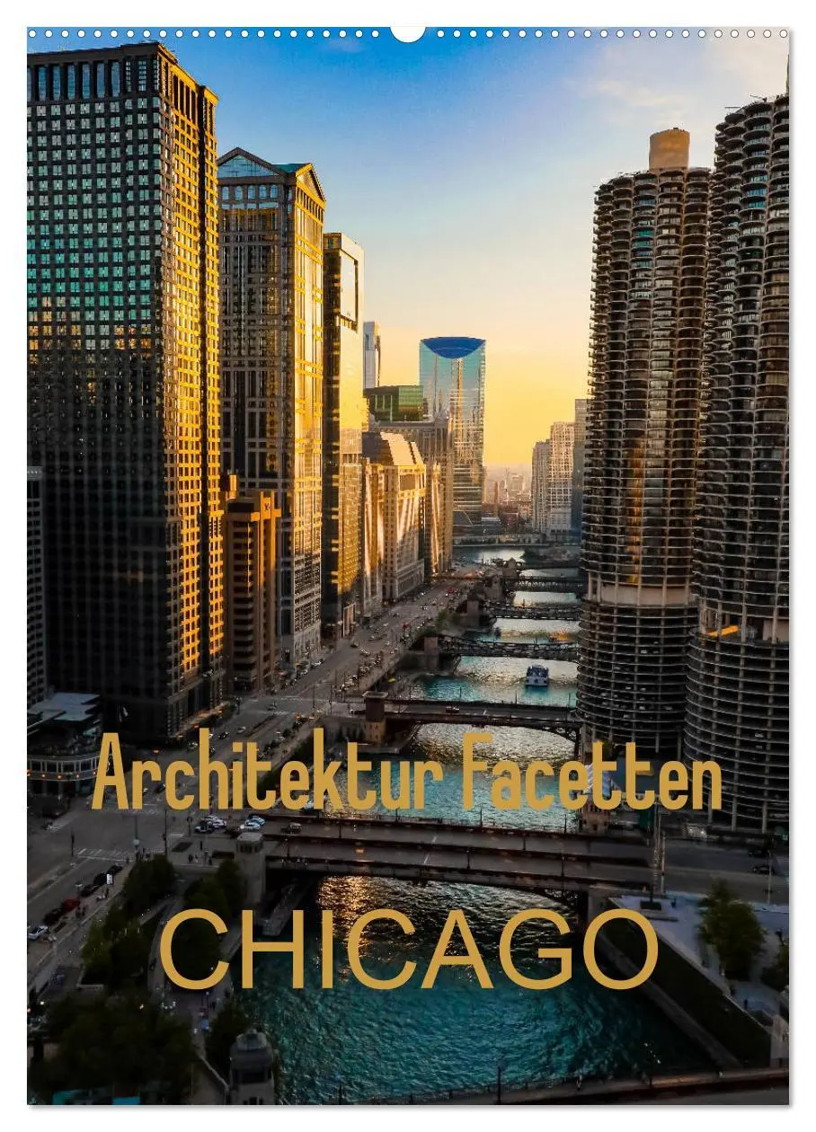 Cover: 9783516381849 | Architektur Facetten Chicago 2026 (Wandkalender 2026 DIN A2 hoch),...