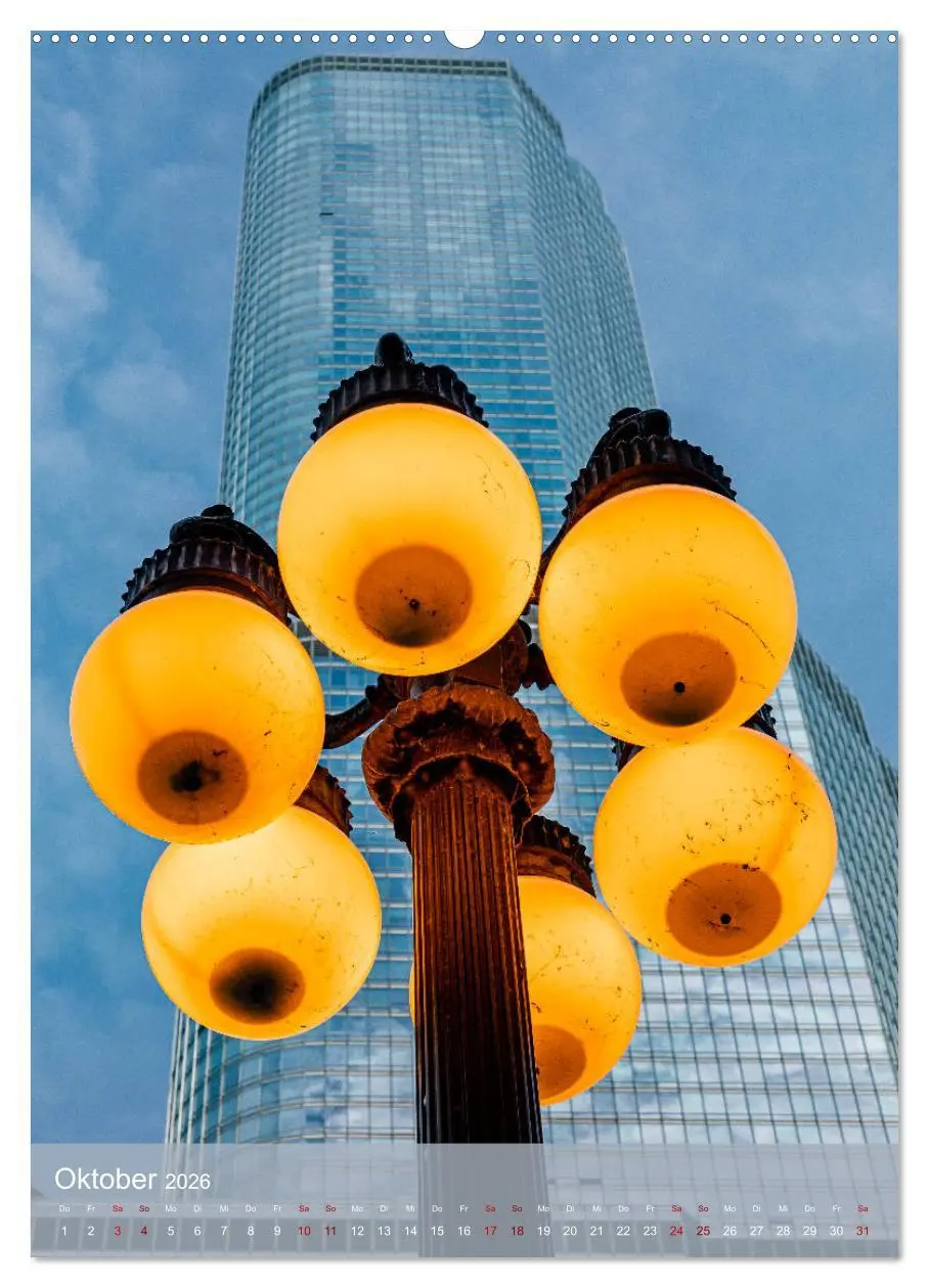 Bild: 9783516381849 | Architektur Facetten Chicago 2026 (Wandkalender 2026 DIN A2 hoch),...