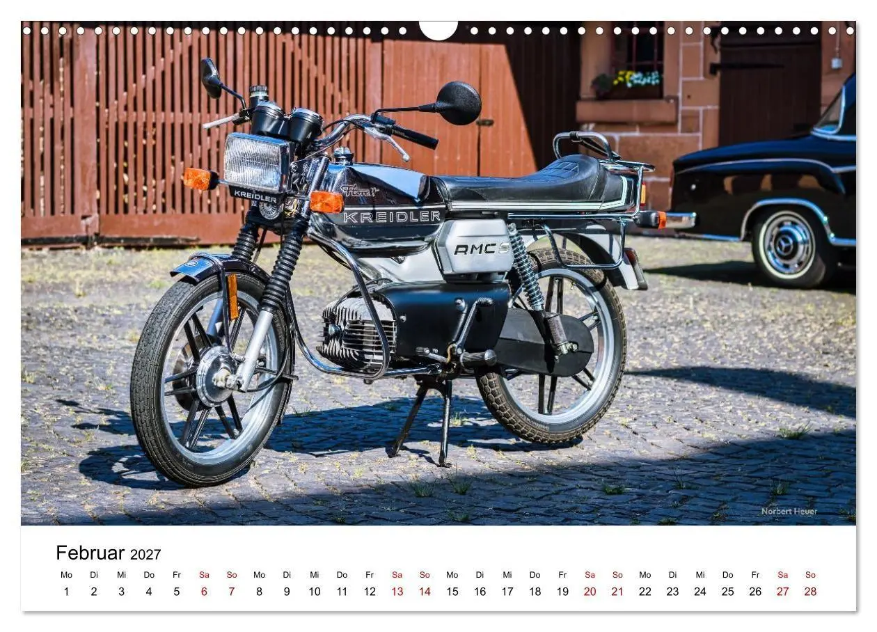 Bild: 9783516761849 | Kreidler-Kult (Wandkalender 2027 DIN A3 quer), CALVENDO Monatskalender
