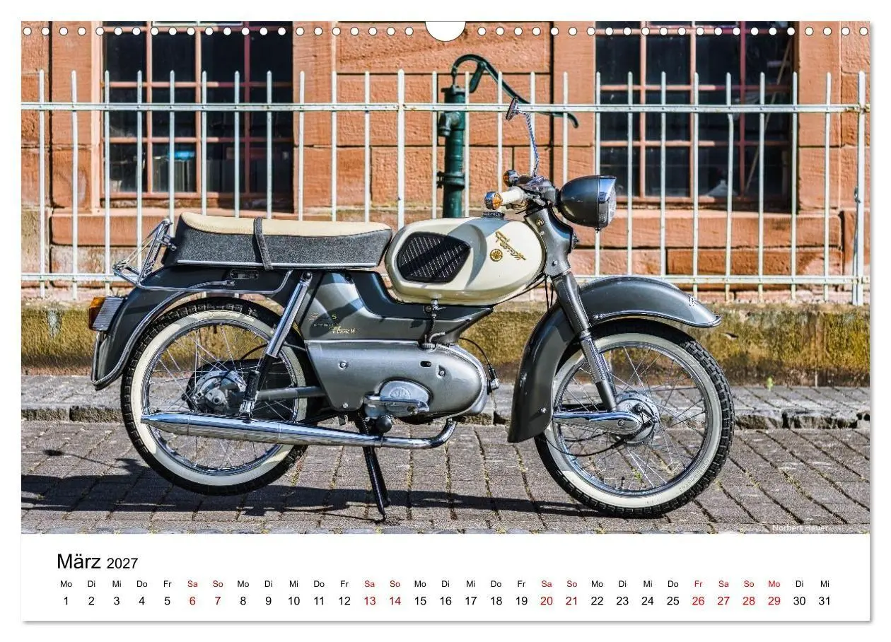 Bild: 9783516761849 | Kreidler-Kult (Wandkalender 2027 DIN A3 quer), CALVENDO Monatskalender