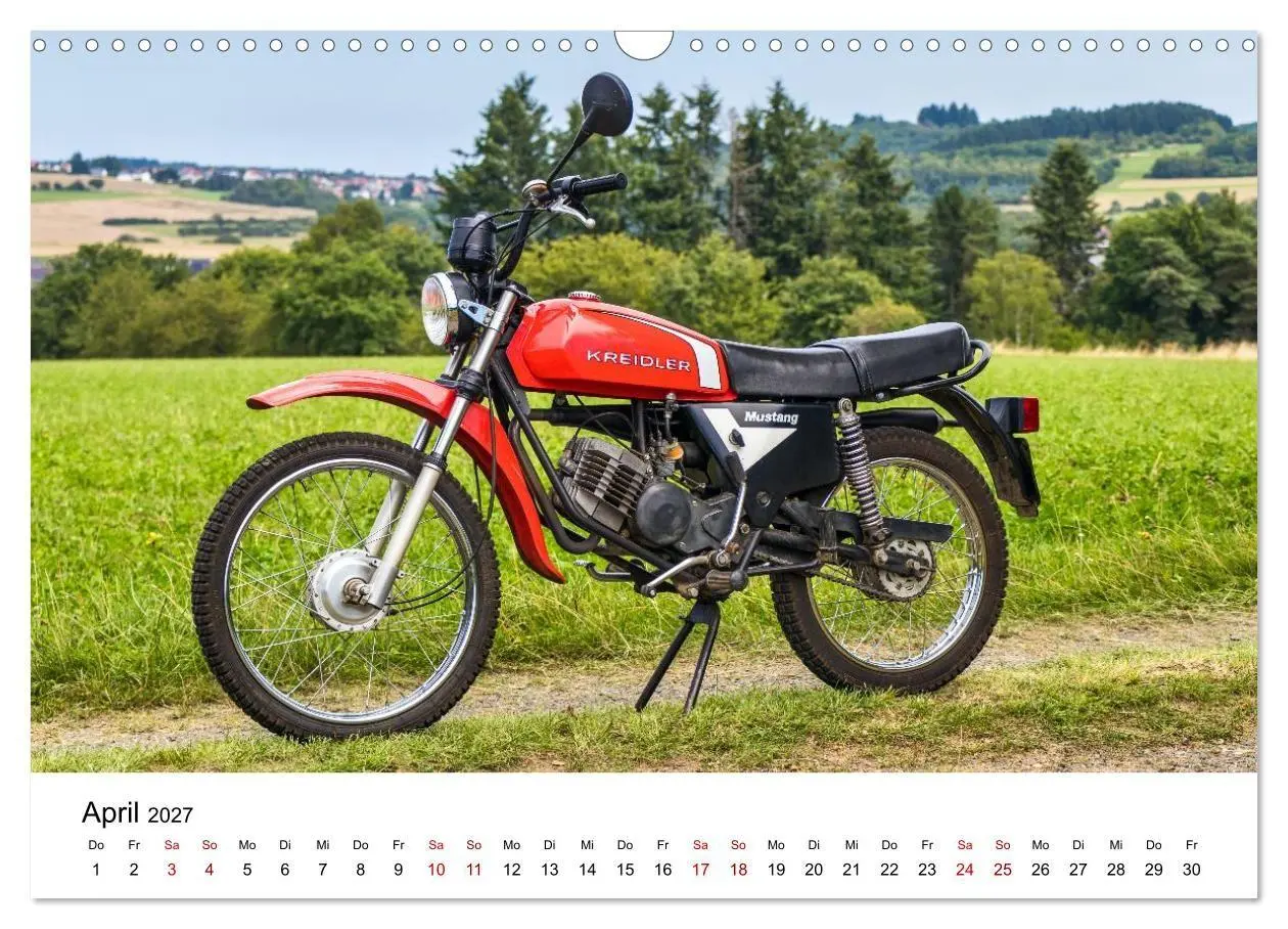 Bild: 9783516761849 | Kreidler-Kult (Wandkalender 2027 DIN A3 quer), CALVENDO Monatskalender