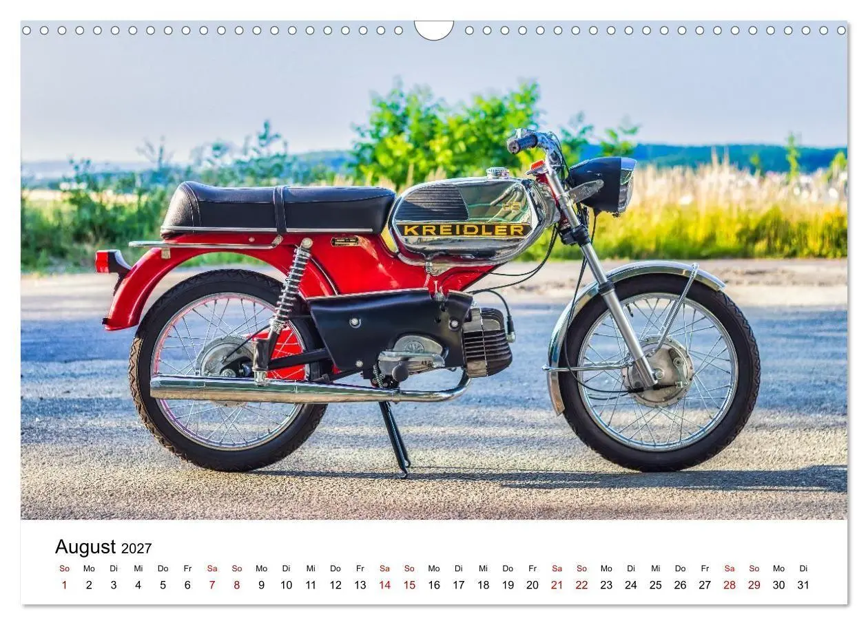 Bild: 9783516761849 | Kreidler-Kult (Wandkalender 2027 DIN A3 quer), CALVENDO Monatskalender