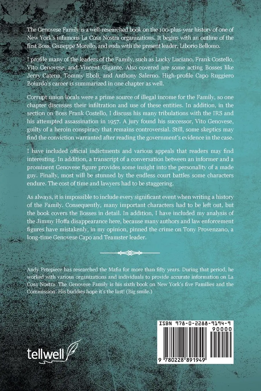 Rückseite: 9780228891949 | The Genovese Family | A History of New York's Genovese Mafia Family