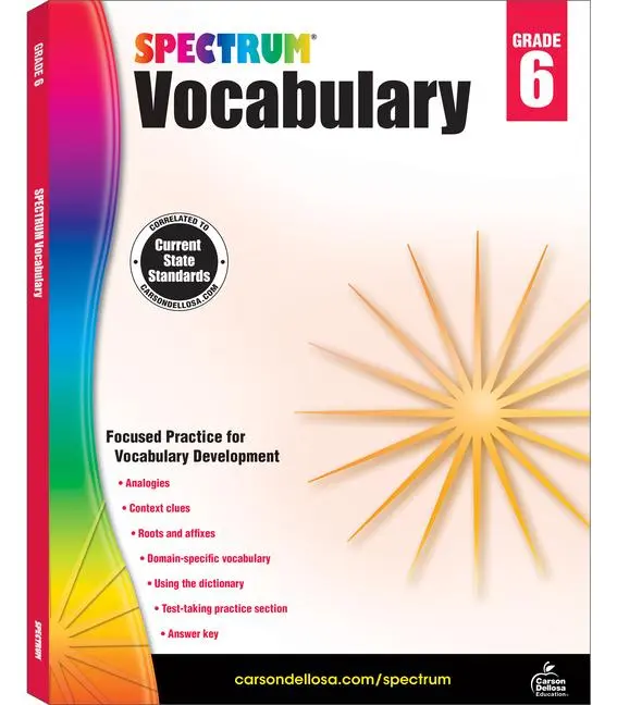 Cover: 9781483811949 | Spectrum Vocabulary, Grade 6 | Volume 89 | Spectrum | Taschenbuch