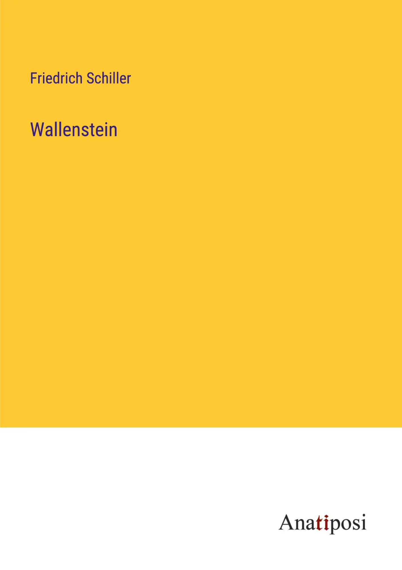 Cover: 9783382011949 | Wallenstein | Friedrich Schiller | Taschenbuch | Paperback | 512 S.