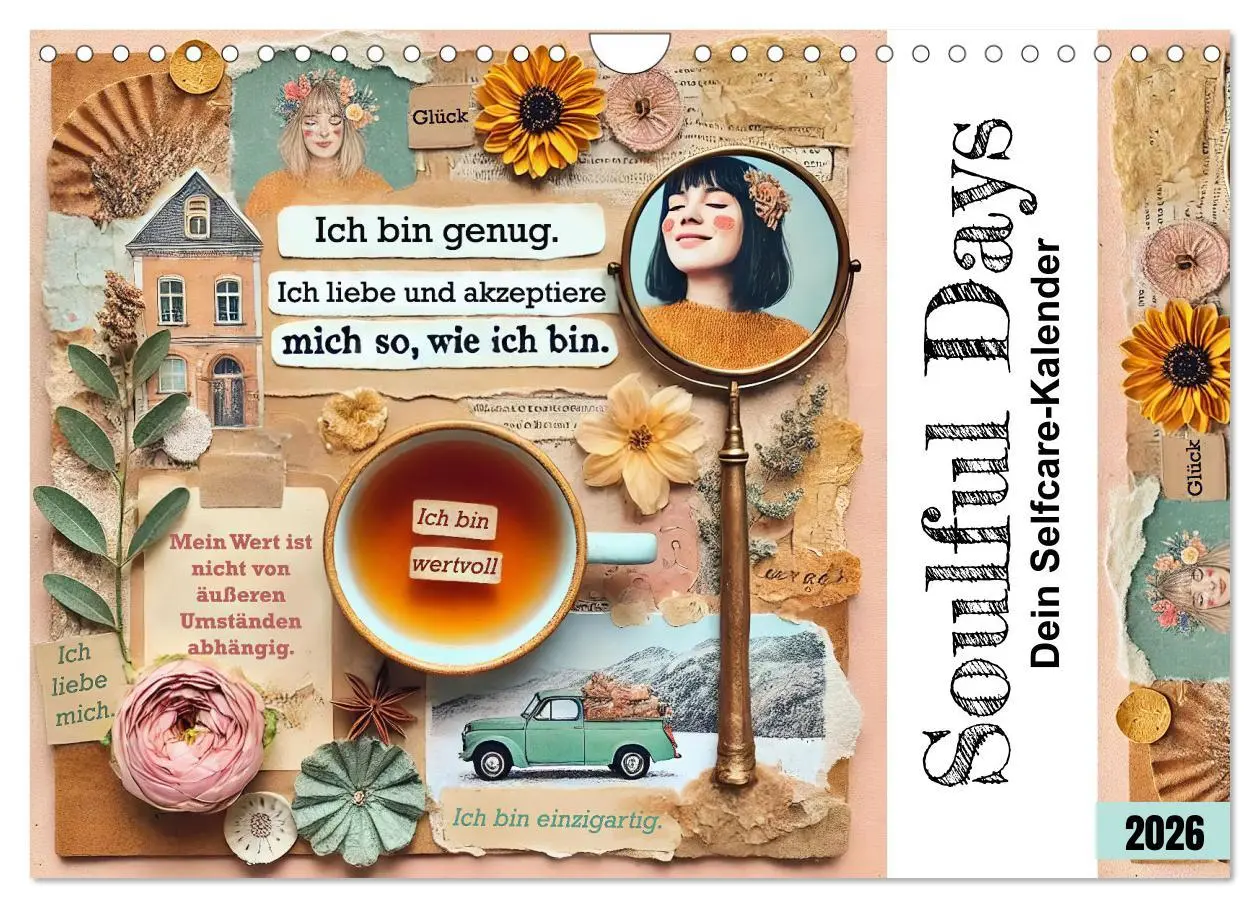 Cover: 9783457281949 | Soulful Days - Dein Selfcare-Kalender (Wandkalender 2026 DIN A4...