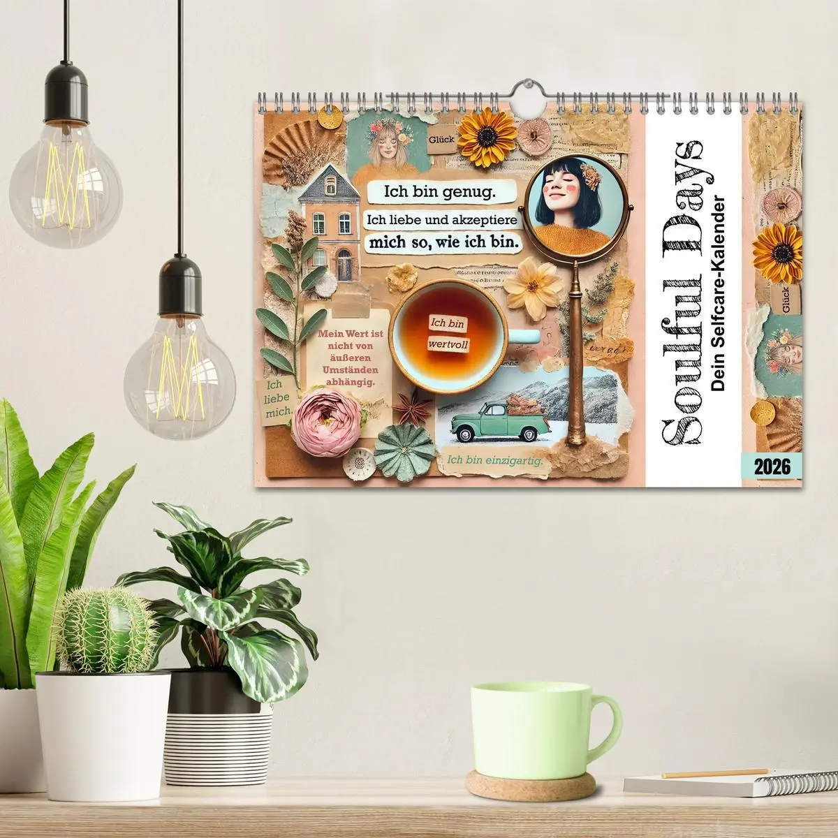 Bild: 9783457281949 | Soulful Days - Dein Selfcare-Kalender (Wandkalender 2026 DIN A4...