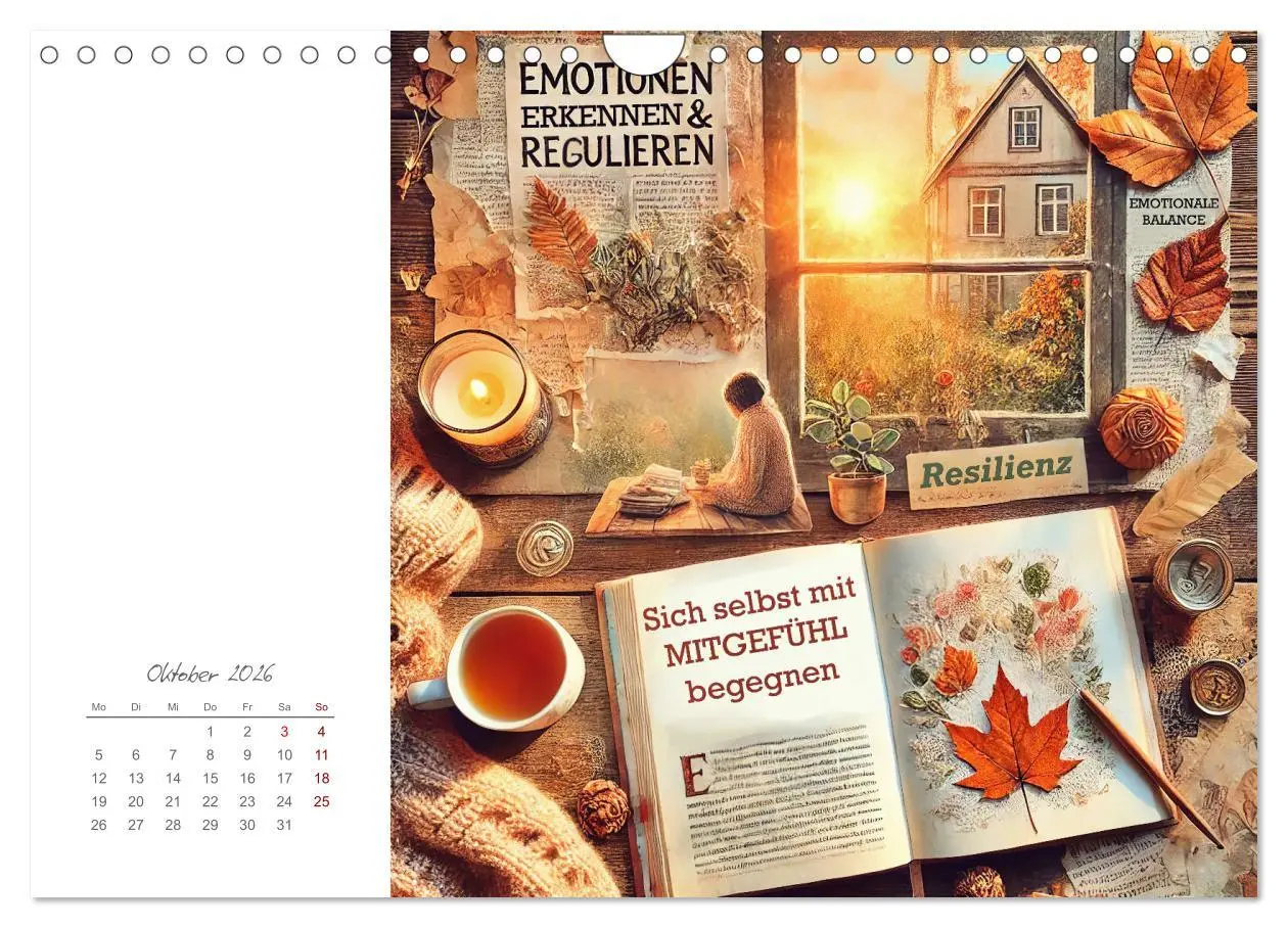 Bild: 9783457281949 | Soulful Days - Dein Selfcare-Kalender (Wandkalender 2026 DIN A4...
