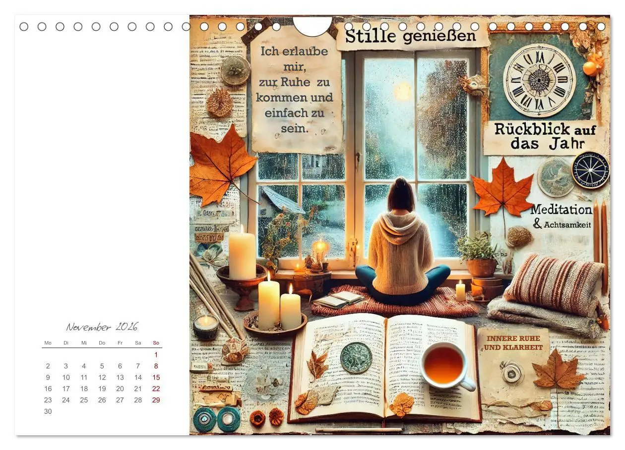 Bild: 9783457281949 | Soulful Days - Dein Selfcare-Kalender (Wandkalender 2026 DIN A4...