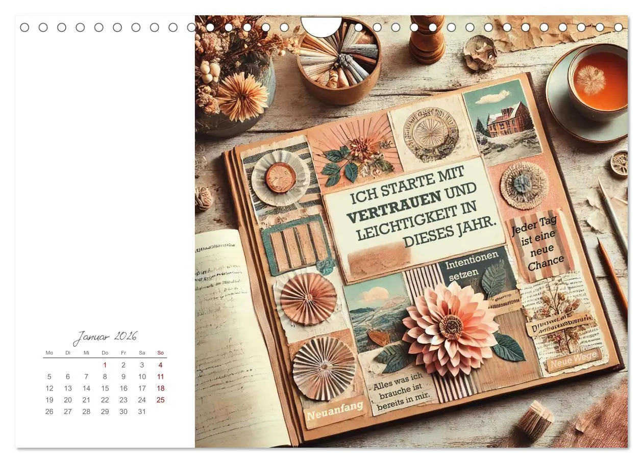 Bild: 9783457281949 | Soulful Days - Dein Selfcare-Kalender (Wandkalender 2026 DIN A4...