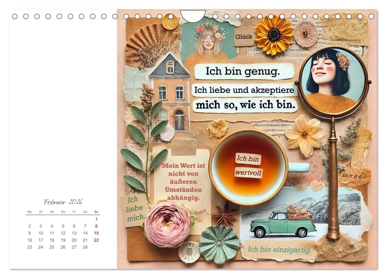 Bild: 9783457281949 | Soulful Days - Dein Selfcare-Kalender (Wandkalender 2026 DIN A4...