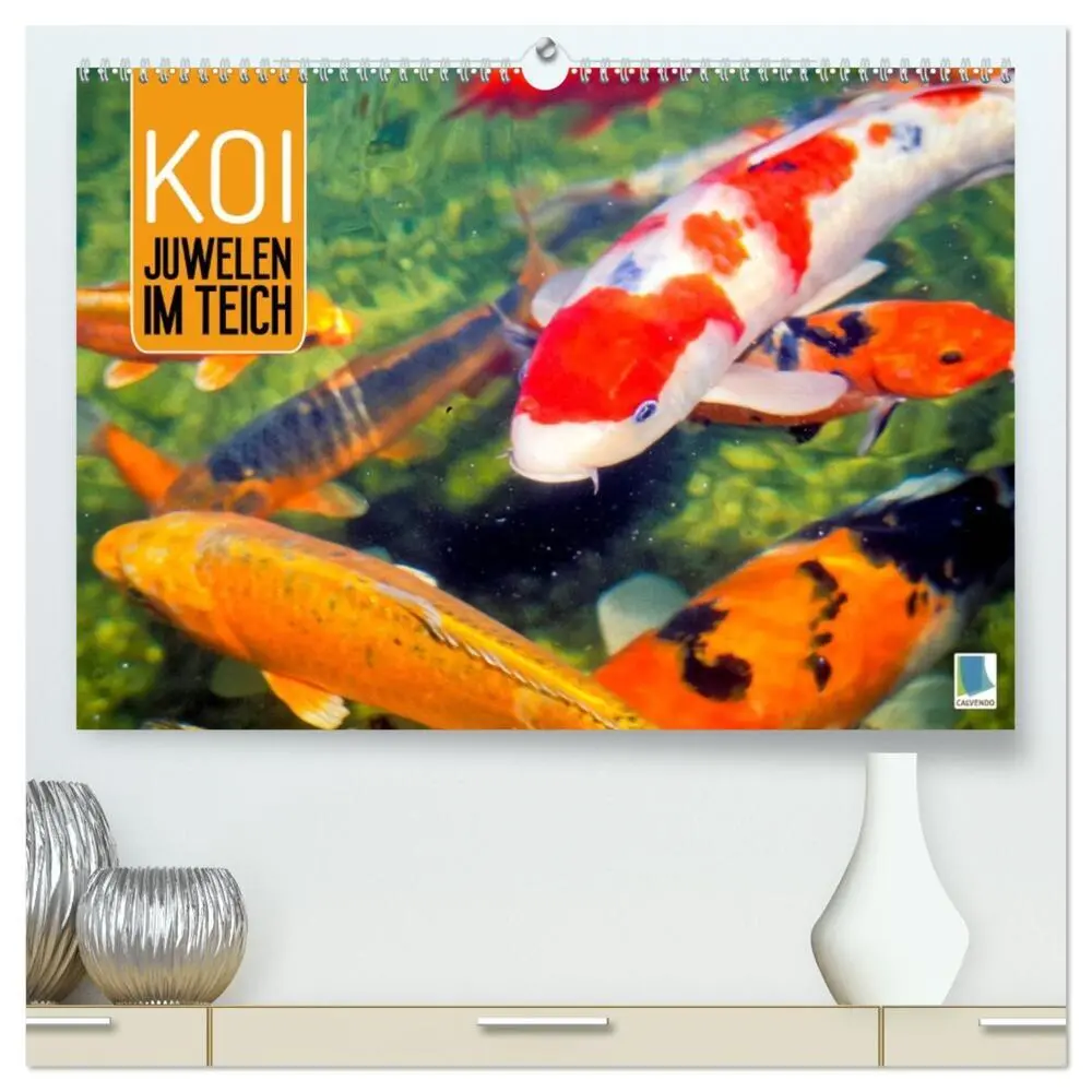 Cover: 9783457661949 | Koi: Juwelen im Teich (hochwertiger Premium Wandkalender 2026 DIN...