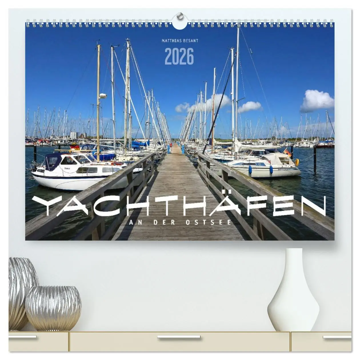 Cover: 9783457801949 | YACHTHÄFEN AN DER OSTSEE (hochwertiger Premium Wandkalender 2026...