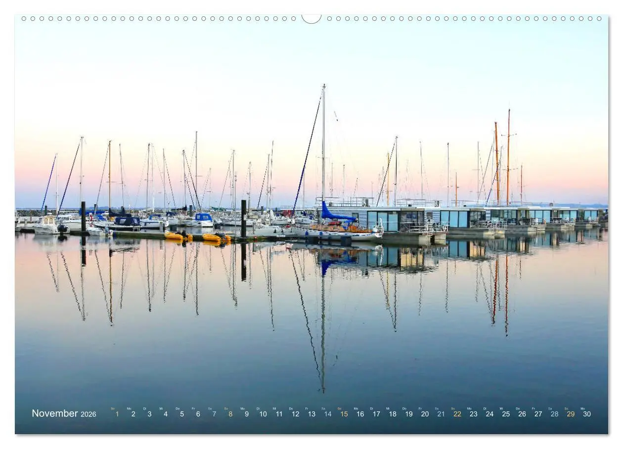 Bild: 9783457801949 | YACHTHÄFEN AN DER OSTSEE (hochwertiger Premium Wandkalender 2026...