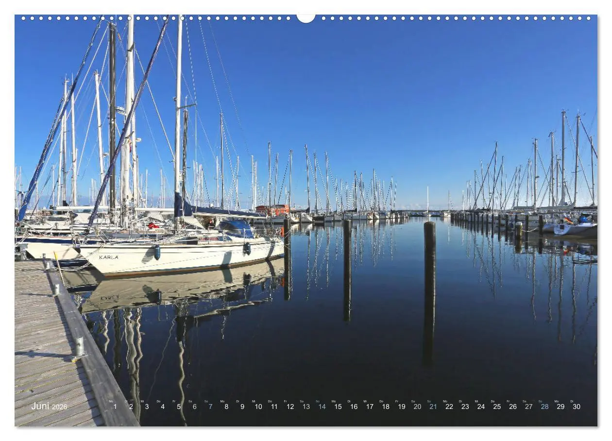 Bild: 9783457801949 | YACHTHÄFEN AN DER OSTSEE (hochwertiger Premium Wandkalender 2026...