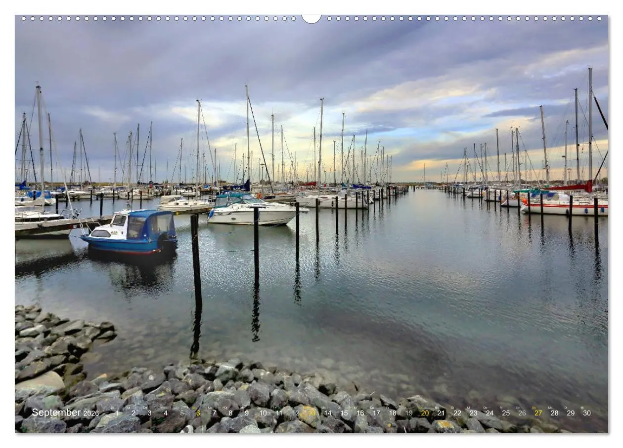 Bild: 9783457801949 | YACHTHÄFEN AN DER OSTSEE (hochwertiger Premium Wandkalender 2026...