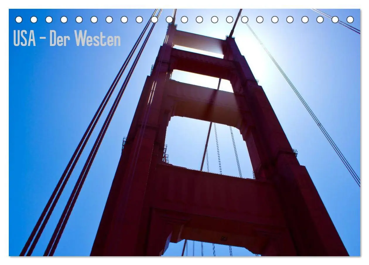 Cover: 9783516201949 | USA - Der Westen (Tischkalender 2026 DIN A5 quer), CALVENDO...