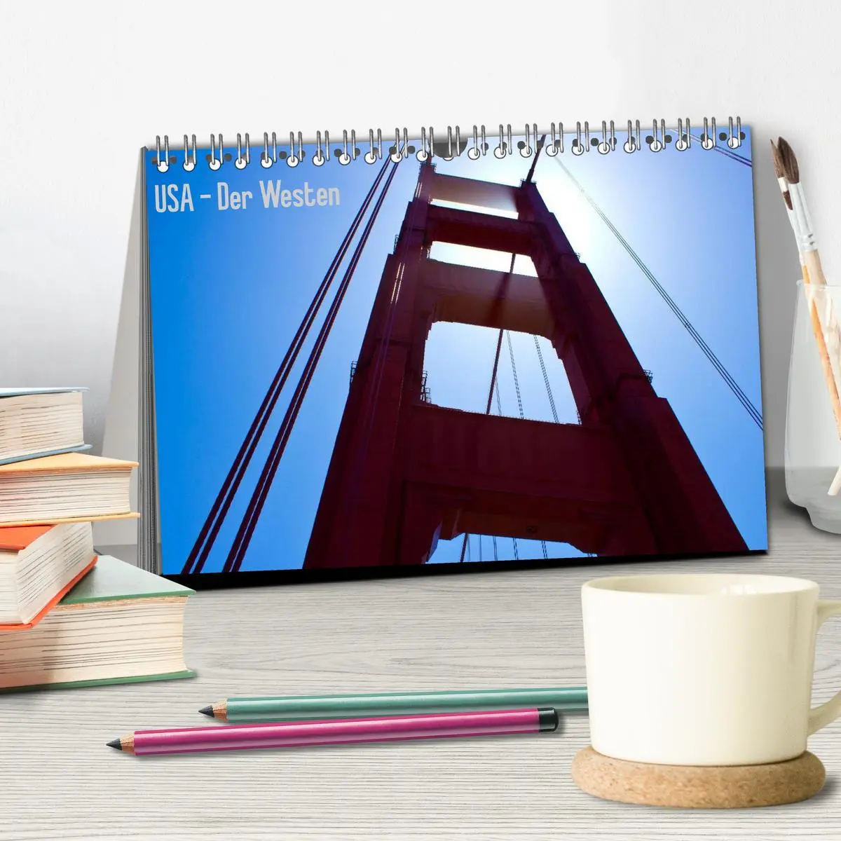 Bild: 9783516201949 | USA - Der Westen (Tischkalender 2026 DIN A5 quer), CALVENDO...