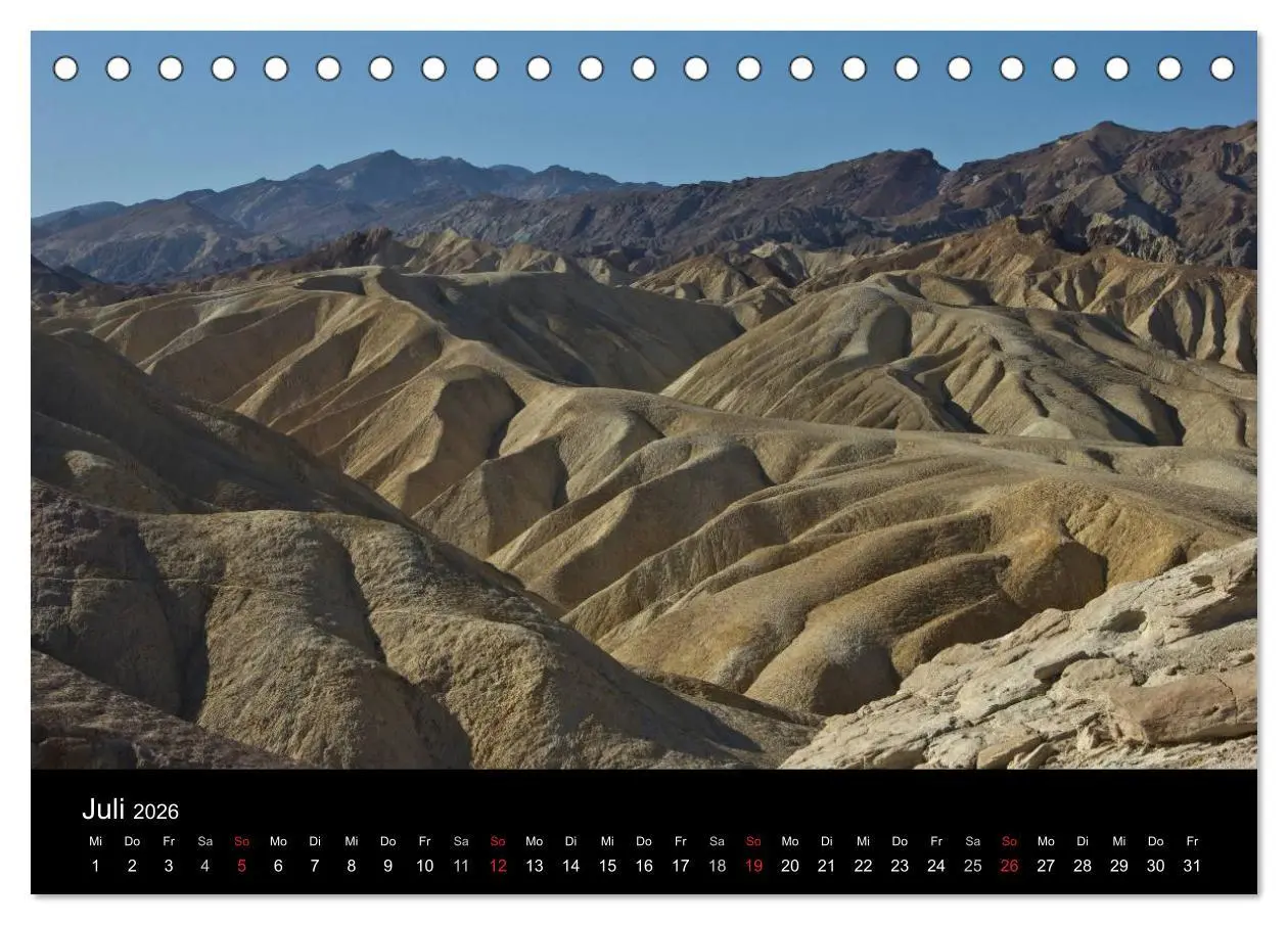 Bild: 9783516201949 | USA - Der Westen (Tischkalender 2026 DIN A5 quer), CALVENDO...