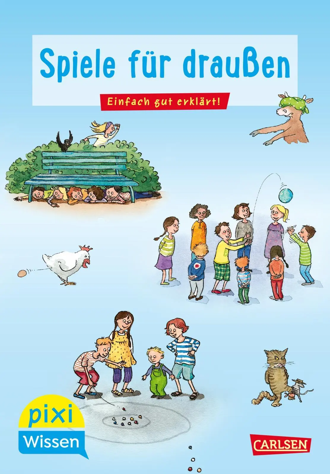 Cover: 9783551231949 | Pixi Wissen 64: VE5 Spiele für draußen | Lucia Fischer | Broschüre