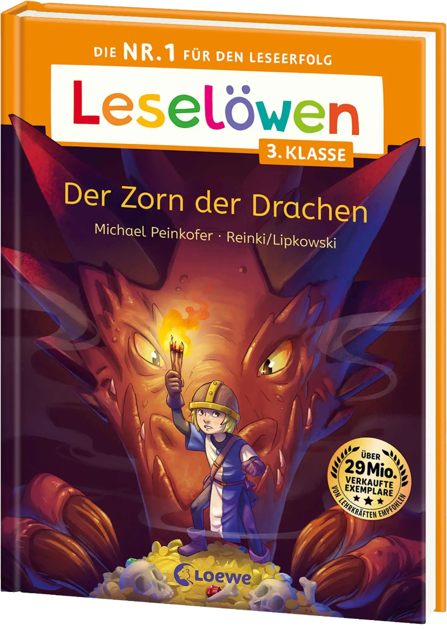 Bild: 9783743221949 | Leselöwen 3. Klasse - Der Zorn der Drachen | Michael Peinkofer | Buch