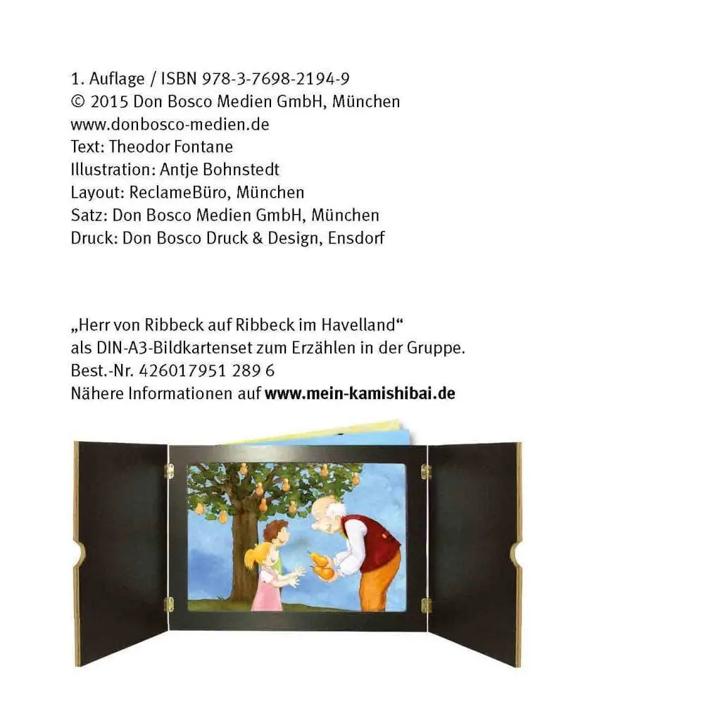 Bild: 9783769821949 | Herr von Ribbeck auf Ribbeck im Havelland | Mini-Bilderbuch | Fontane