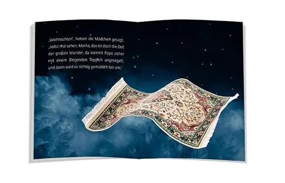 Bild: 9783987001949 | Der fliegende Teppich | Eine WeihnachtsWunderGeschichte | Kiausch