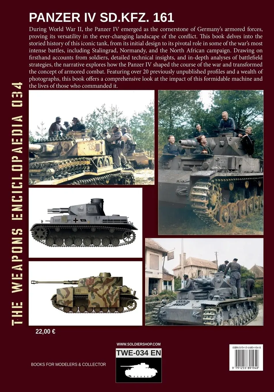 Rückseite: 9791255891949 | Panzer IV | Luca Stefano Cristini | Taschenbuch | Englisch | 2025