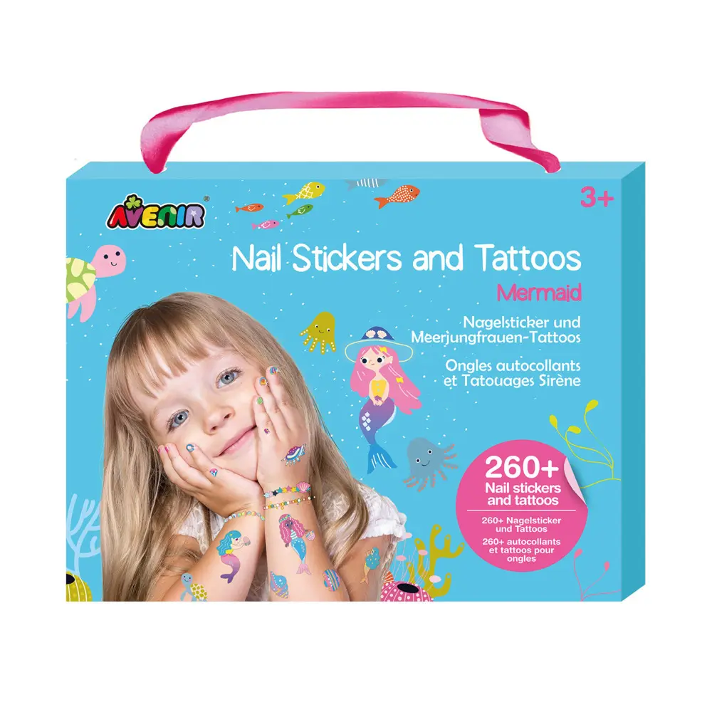 Cover: 6920773382049 | Nagelsticker &amp; Tattoos Meerjungfrau | 6308204 | Deutsch | 2022