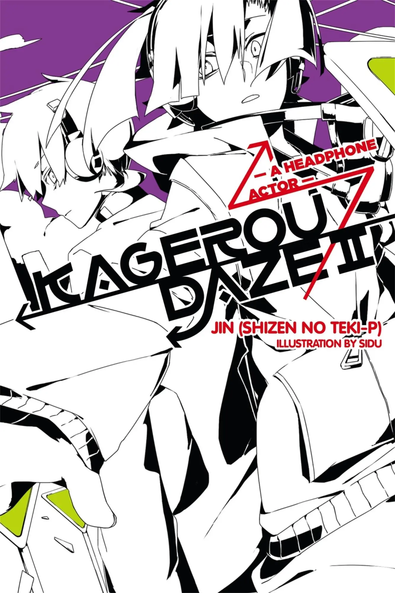 Cover: 9780316342049 | Kagerou Daze, Vol. 2 (Light Novel) | A Headphone Actor Volume 2 | Jin