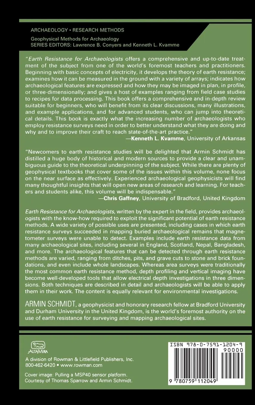 Rückseite: 9780759112049 | Earth Resistance for Archaeologists | Armin Schmidt | Buch | Englisch