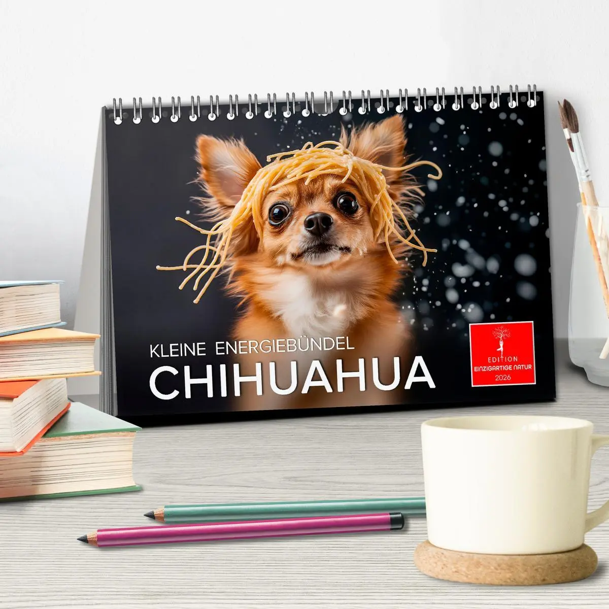 Bild: 9783457312049 | Chihuahua - kleine Energiebündel (Tischkalender 2026 DIN A5 quer),...