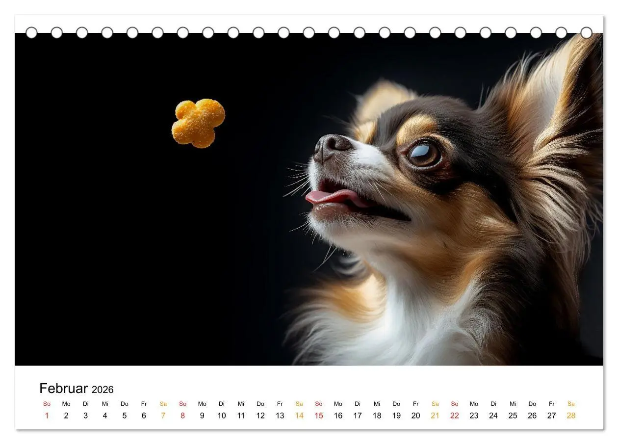 Bild: 9783457312049 | Chihuahua - kleine Energiebündel (Tischkalender 2026 DIN A5 quer),...