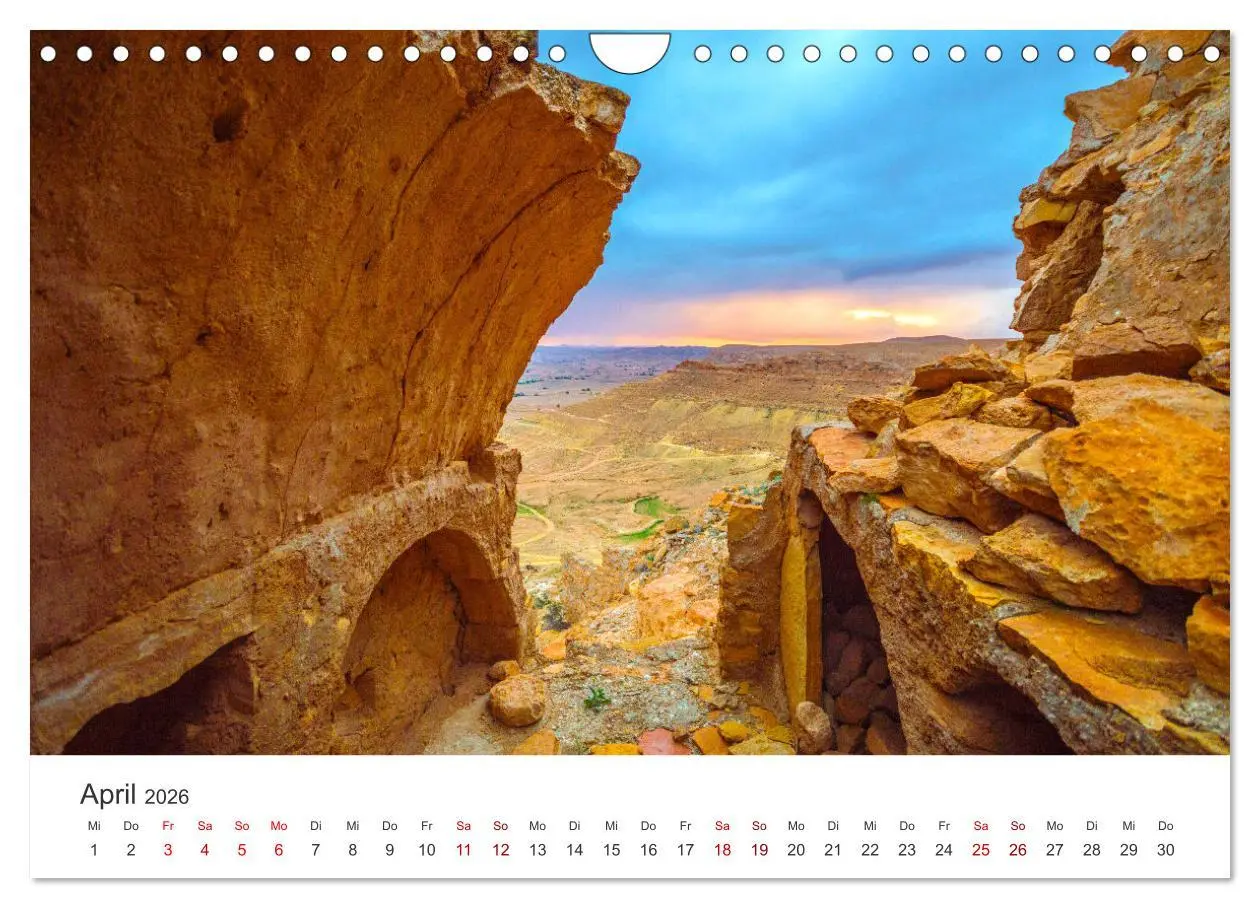 Bild: 9783457552049 | Faszination Tunesien (Wandkalender 2026 DIN A4 quer), CALVENDO...