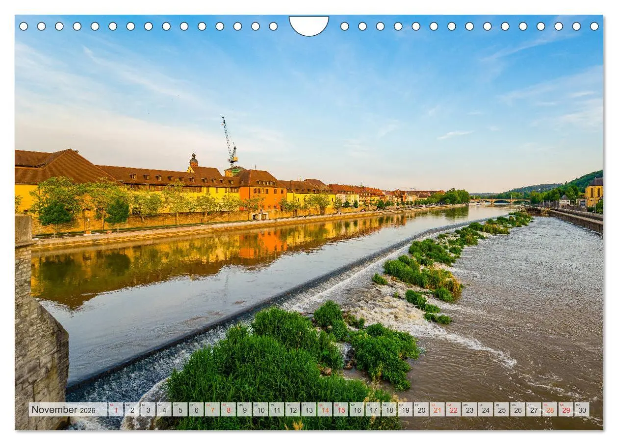 Bild: 9783457792049 | Würzburg Impressionen (Wandkalender 2026 DIN A4 quer), CALVENDO...