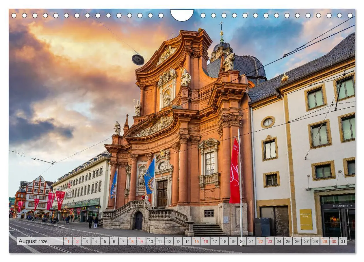 Bild: 9783457792049 | Würzburg Impressionen (Wandkalender 2026 DIN A4 quer), CALVENDO...